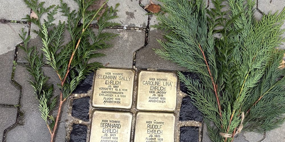 Beitragsbild Stolpersteine 2025