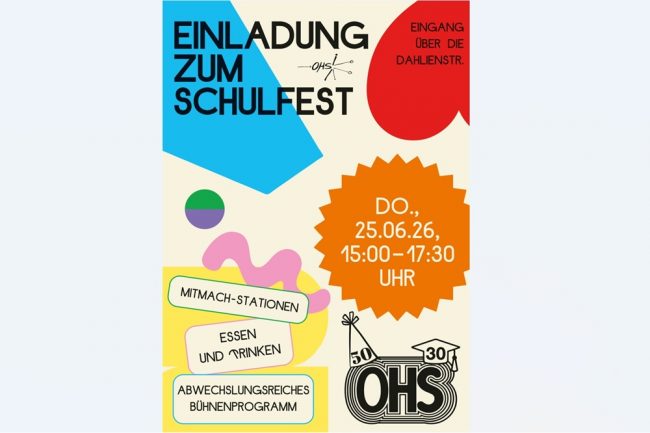 Plakat Schulfest HP 2×3