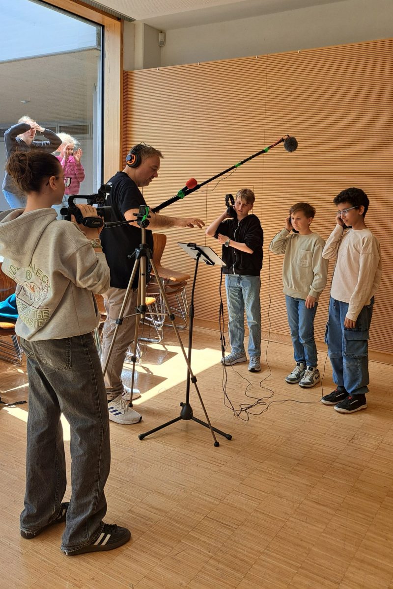 11.05.2025 5Gd und 6Gd singen offizielles Hessentagslied - Otto-Hahn-Schule