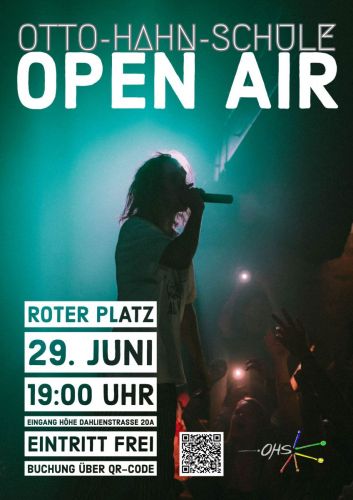 Open Air Plakat Flyer